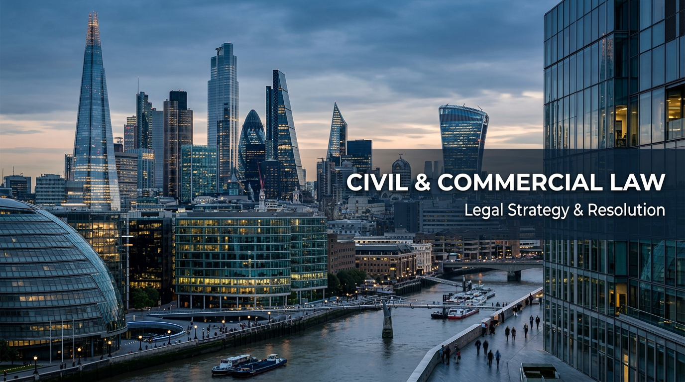 Civil & Commercial legal services — expert advice and strategic solutions