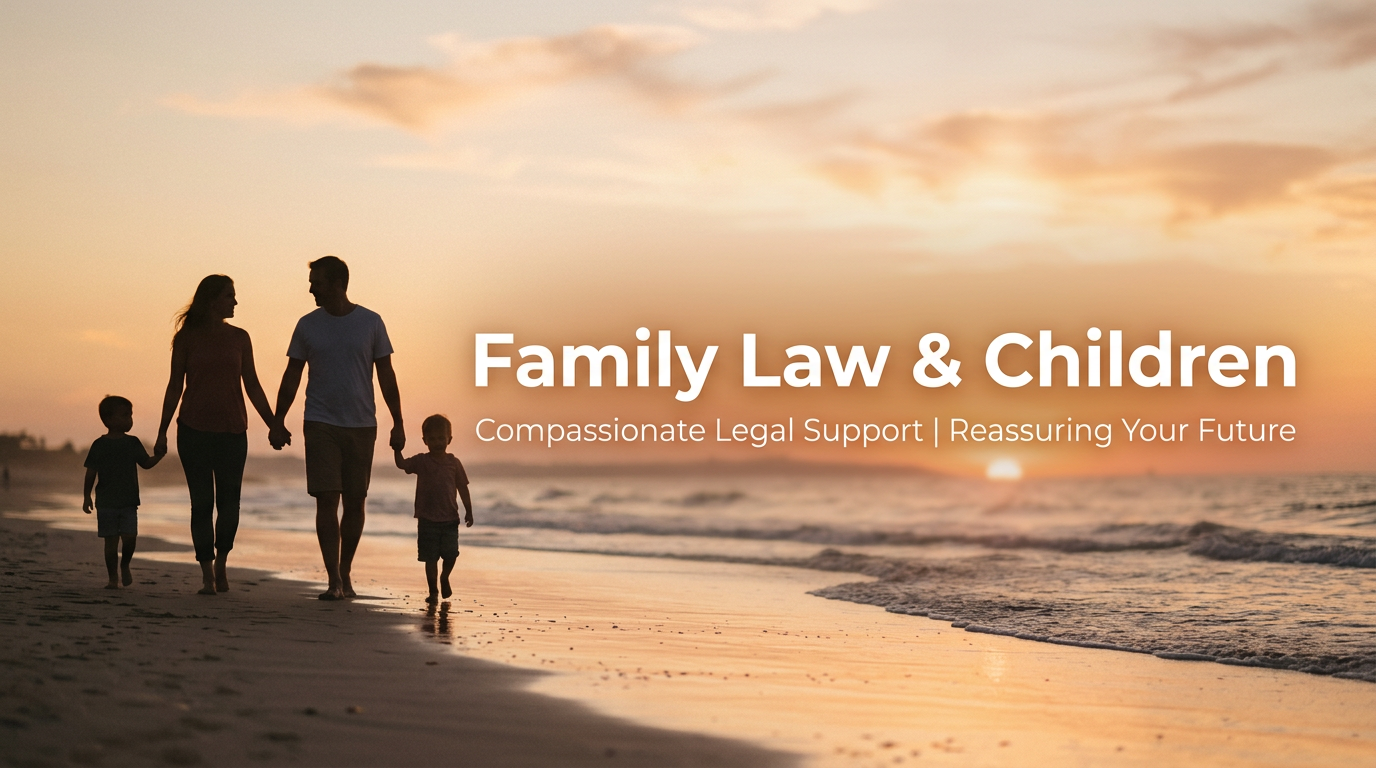 Family Law & Children — compassionate guidance and dedicated legal representation